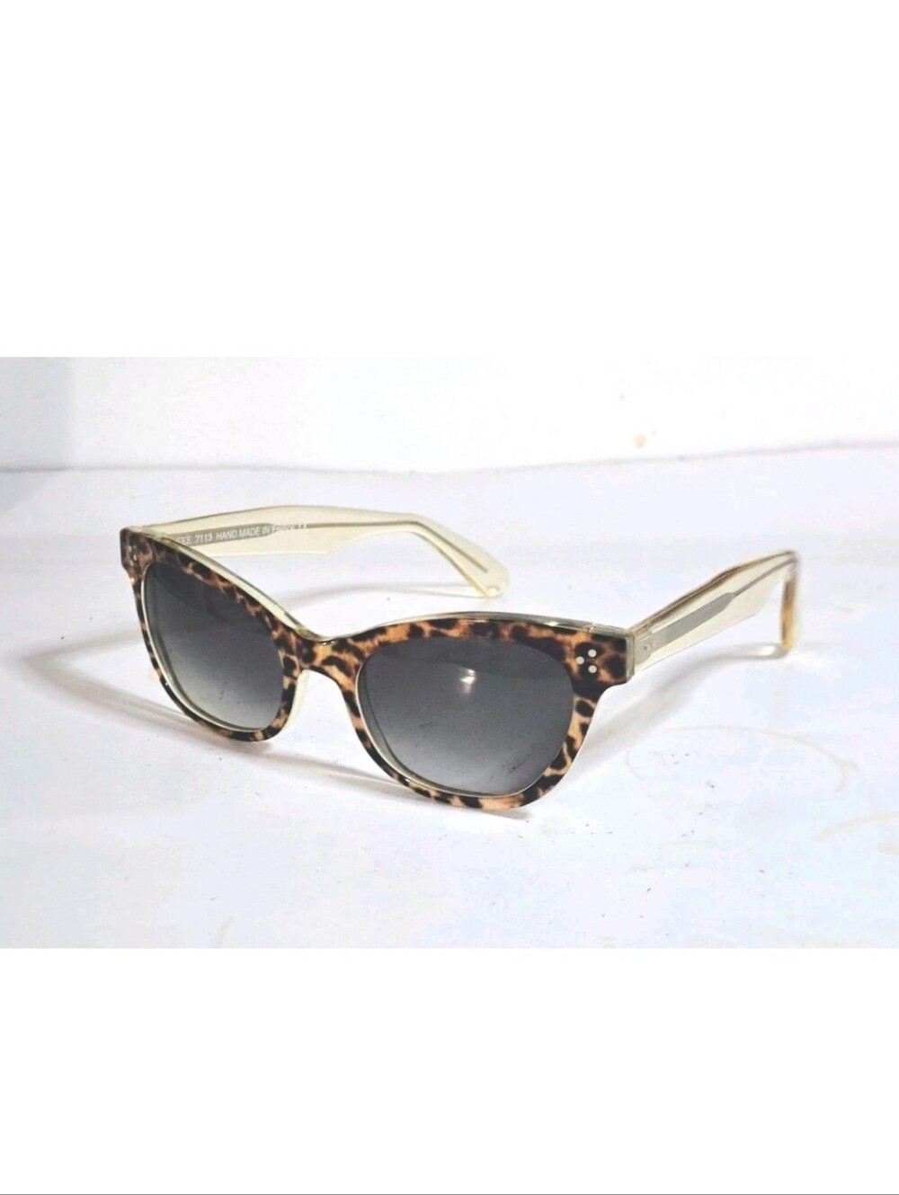 SEE 7113 Sunglasses Cateye Made In France Women